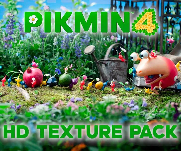 Pikmin 4 Texture Pack Logo