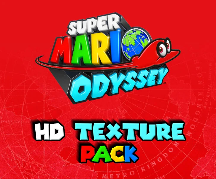 Super Mario Odyssey HD Texture Pack Logo