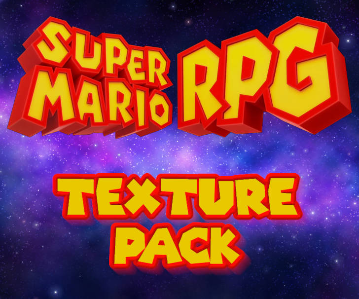 Super Mario RPG Texture Pack Logo